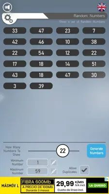 Random Number Apps android App screenshot 5